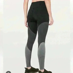 Lululemon Pants leggings in grays size 2  nulu